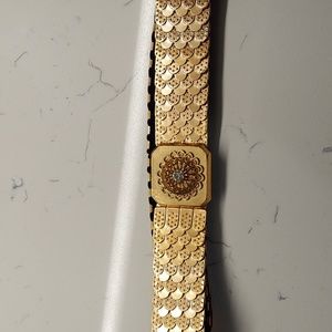 Vintage Metal Stretch Belt